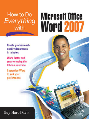 How to Do Everything with Microsoft Office Word 2007 - ebook